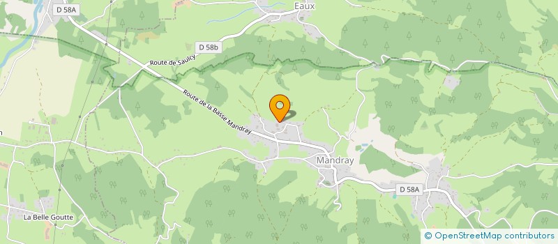 localisation de l'entreprise SCI LA MSCCM  MANDRAY