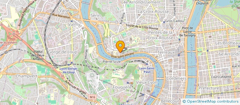 localisation de l'entreprise SCI LA MUETTE à LYON