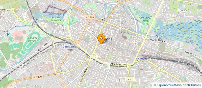localisation de l'entreprise SCI LA MURAILLE DE CHINE à AMIENS
