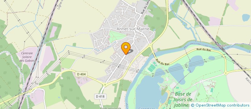 localisation de l'entreprise SCI LA MURE  ANNET-SUR-MARNE