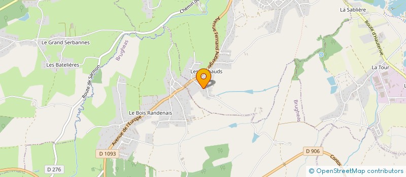 localisation de l'entreprise SCI LA MUSARAIGNE  BELLERIVE-SUR-ALLIER