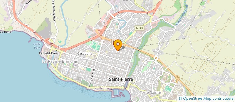 localisation de l'entreprise SCI LA MUSARDIERE à SAINT-PIERRE