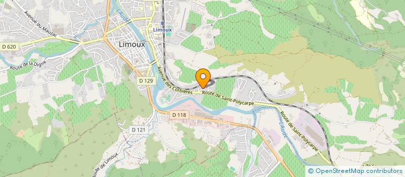 localisation de l'entreprise SCI LA MUSCADELLE  SAINT-ESTEVE