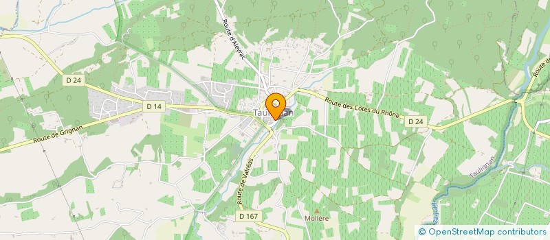 localisation de l'entreprise SCI LA MUSCADIERE  SALLES-SOUS-BOIS