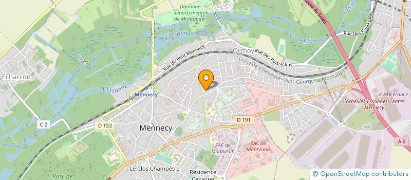 localisation de l'entreprise SCI LA MUZARDE à SAINT-FARGEAU-PONTHIERRY