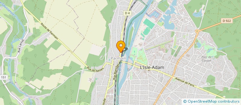 localisation de l'entreprise SCI LA MUZARDE  PARMAIN