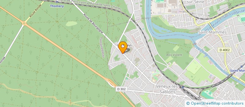 localisation de l'entreprise SCI LA MUZARDIERE LMZ  MORET-LOING-ET-ORVANNE