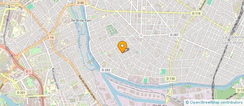 localisation de l'entreprise SCI LA-NA-AU à SAINT-MAUR-DES-FOSSES