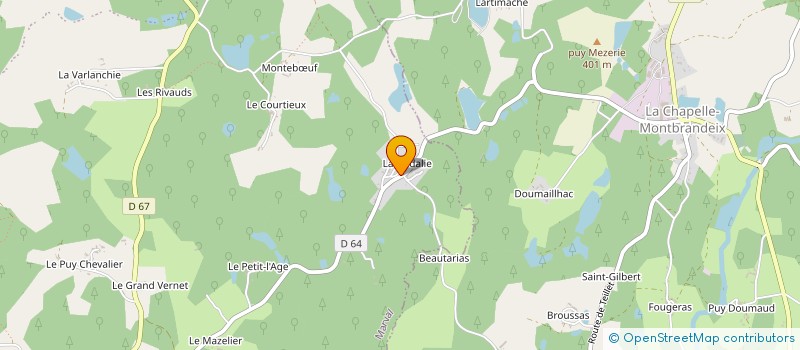 localisation de l'entreprise SCI LA NADALIE à MARVAL