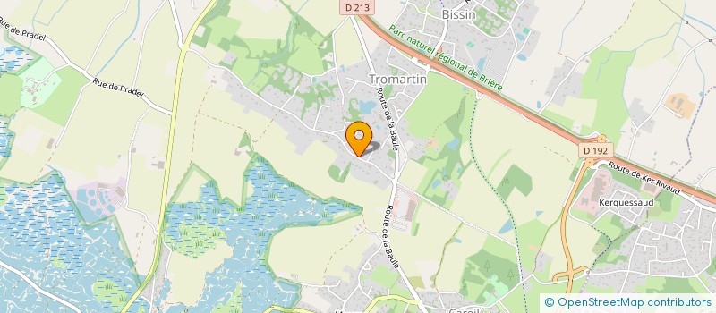 localisation de l'entreprise SCI LA NANTAISE  GUERANDE