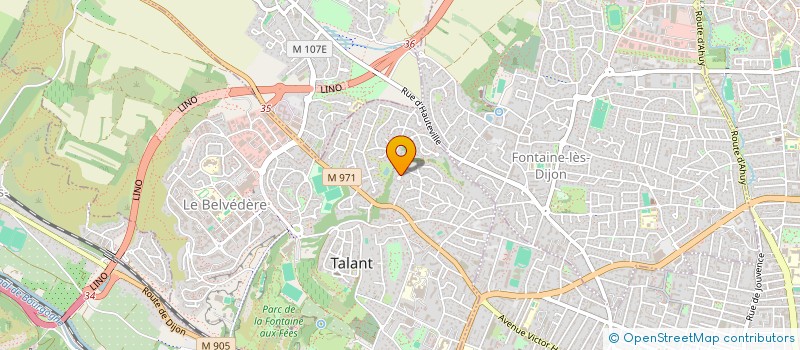 localisation de l'entreprise SCI LA NAPOULE  TALANT