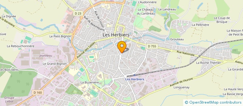 localisation de l'entreprise SCI LA NARDUCIERE à LES HERBIERS