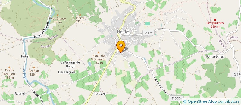 localisation de l'entreprise SCI LA NEFFIESSOISE  NEFFIES