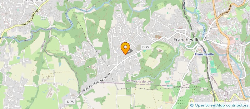 localisation de l'entreprise SCI LA NENETTE  FRANCHEVILLE