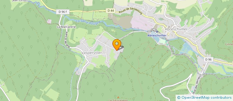 localisation de l'entreprise SCI LA NENON  VASPERVILLER