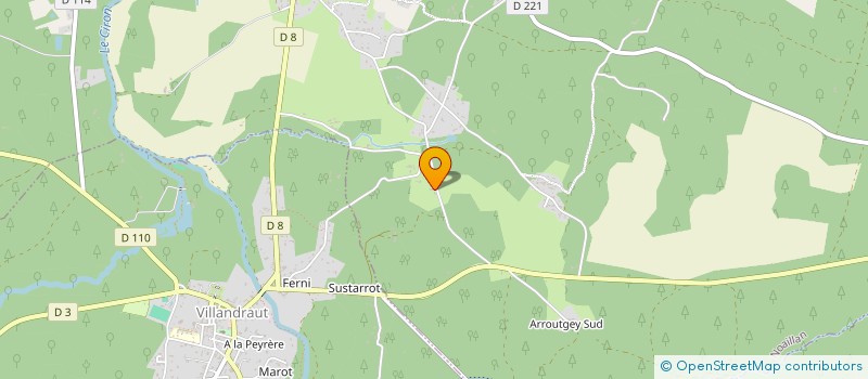 localisation de l'entreprise SCI LA NESTE  NOAILLAN