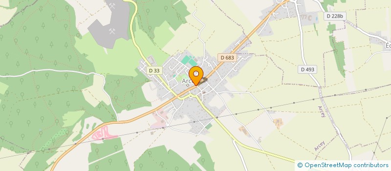 localisation de l'entreprise SCI LA NEUVELLE  ARCEY