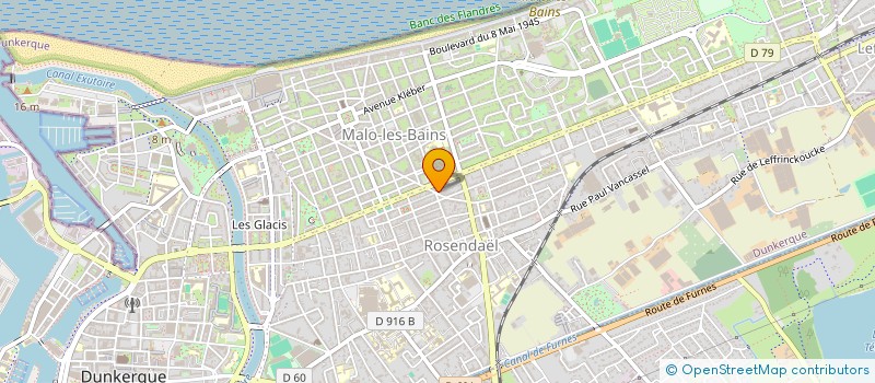 localisation de l'entreprise SCI LA NEUVIEME à DUNKERQUE