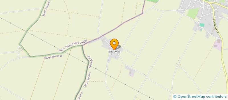 localisation de l'entreprise SCI LA NIEULAISE  SAINT-POMPAIN