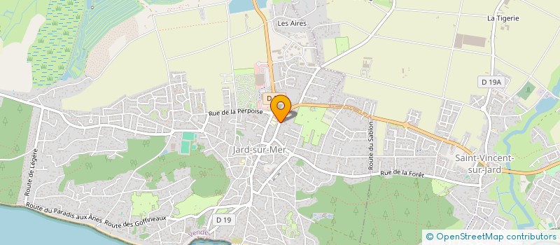 localisation de l'entreprise SCI LA NIORTAISE SAINT VINCENT  SAINT-VINCENT-SUR-JARD