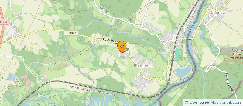 localisation de l'entreprise SCI LA NIVEOLE à POUGNY