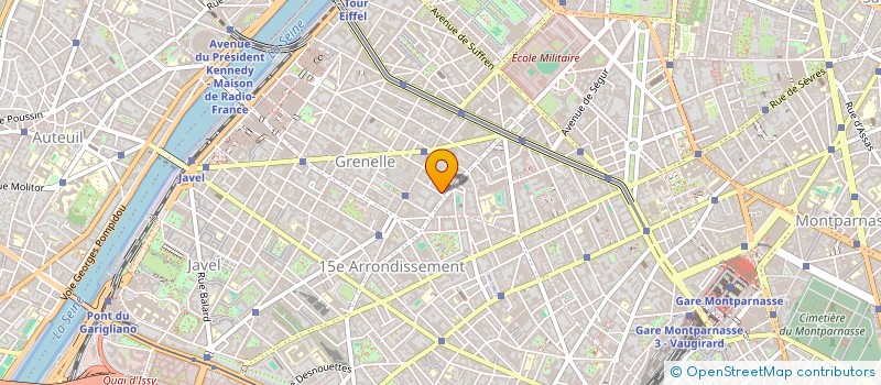 localisation de l'entreprise SCI LA NOE à PARIS