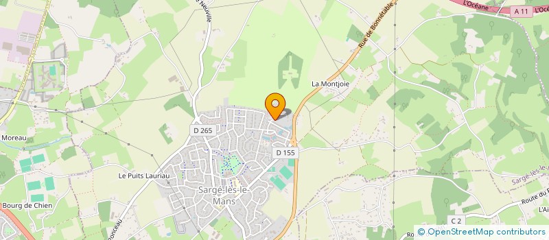 localisation de l'entreprise SCI LA NOE  SURZUR