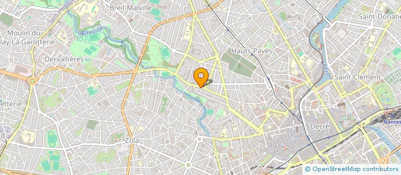 localisation de l'entreprise SCI LA NOE  NANTES