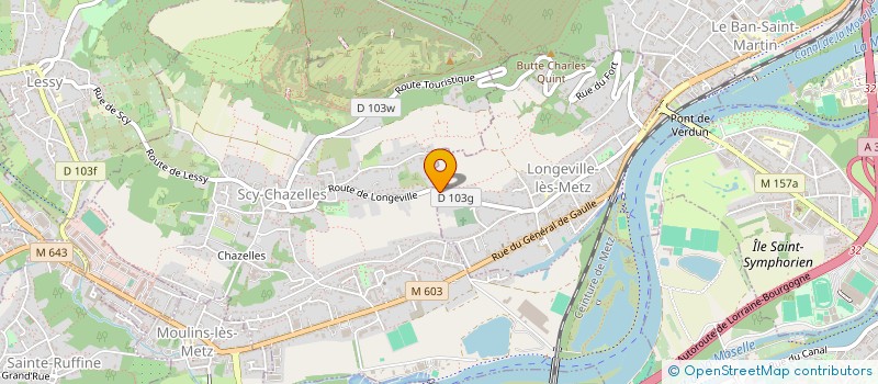 localisation de l'entreprise SCI LA NOETTE à LONGEVILLE-LES-METZ