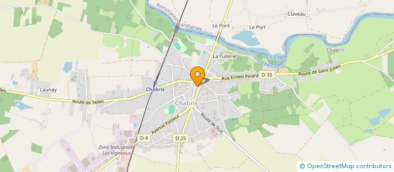localisation de l'entreprise SCI LA NOIX CHABRIOTTE à CHABRIS