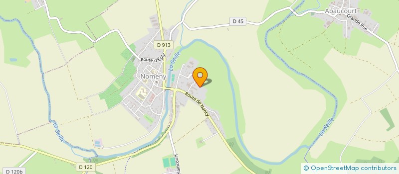 localisation de l'entreprise SCI LA NOMENIENNE  NOMENY