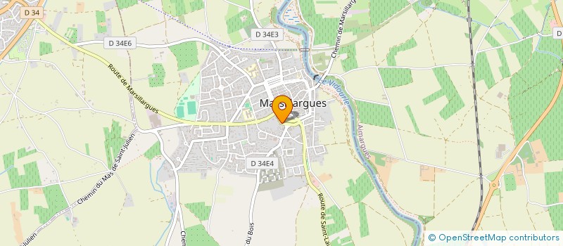 localisation de l'entreprise SCI LA NORIA  MARSILLARGUES