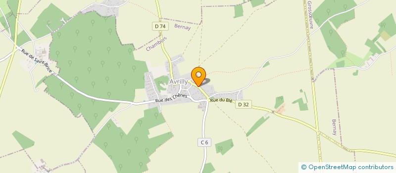 localisation de l'entreprise SCI LA NORMANDE  CHAMBOIS