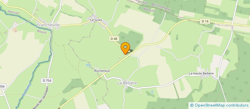 localisation de l'entreprise SCI LA NORMANDISE à MONTMERREI