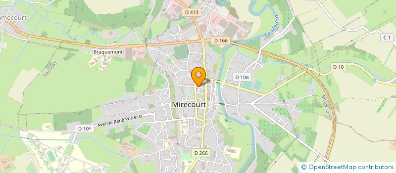 localisation de l'entreprise SCI LA NOTAIRIE DES LUTHS  MIRECOURT