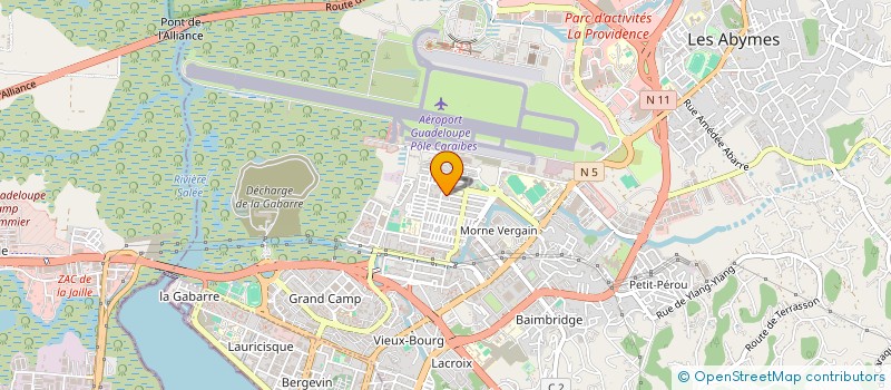 localisation de l'entreprise SCI LA NOUAISON à LES ABYMES