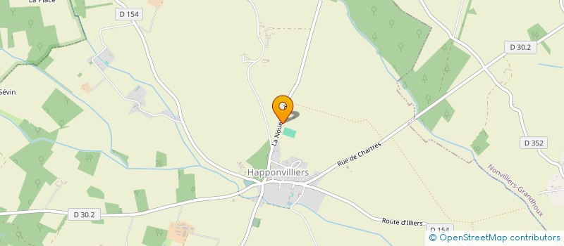 localisation de l'entreprise SCI LA NOUE RONDE à HAPPONVILLIERS