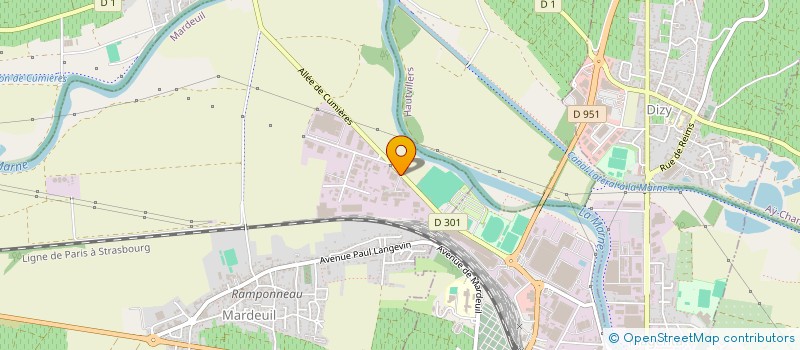 localisation de l'entreprise SCI LA NOUE SAINT NICOLAS  MARDEUIL