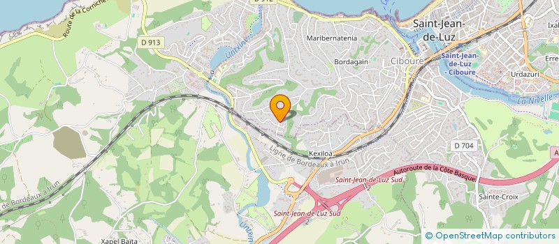 localisation de l'entreprise SCI LA NOUVELIERE  CIBOURE