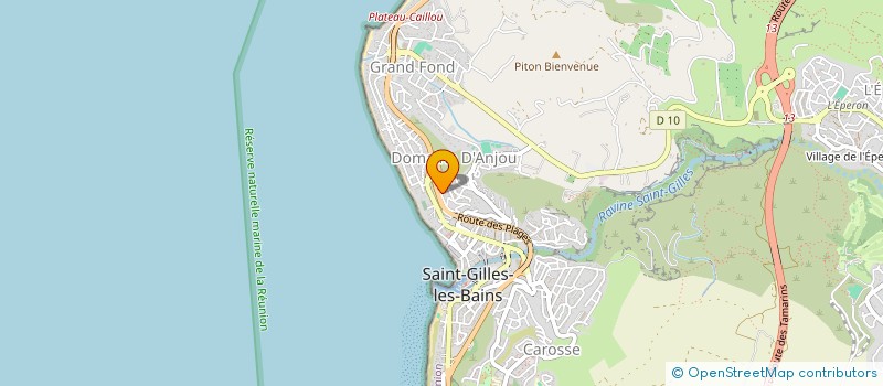localisation de l'entreprise SCI LA NOUVELLE à SAINT-PAUL