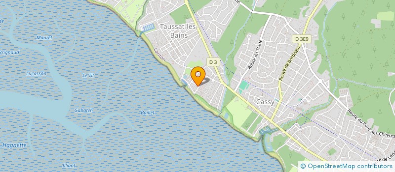 localisation de l'entreprise SCI LA NOUVELLE FORESTIERE  LANTON