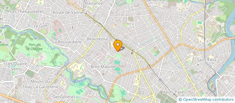 localisation de l'entreprise SCI LA NOUVELLE GILARDERIE à NANTES