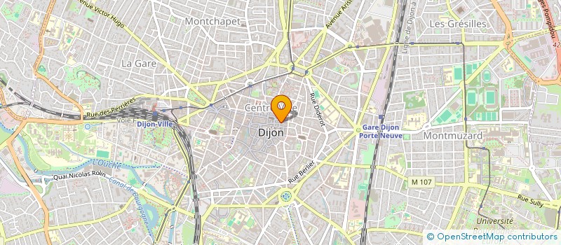 localisation de l'entreprise SCI LA NOUVELLE HELOISE à DIJON