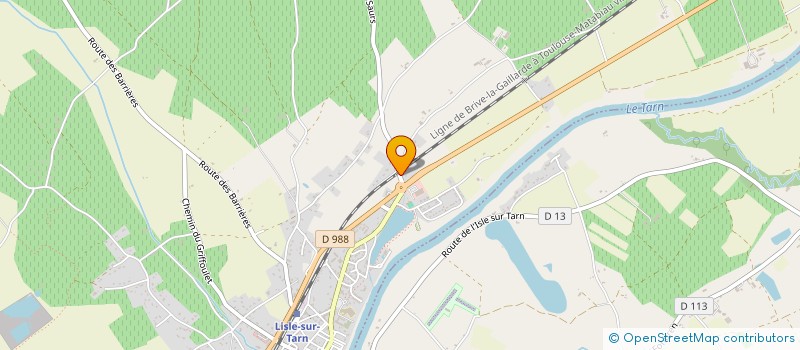 localisation de l'entreprise SCI LA NOUVELLE PIGARIO à LISLE-SUR-TARN