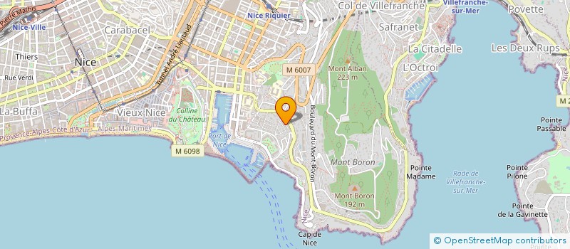 localisation de l'entreprise SCI LA NOVEL à NICE