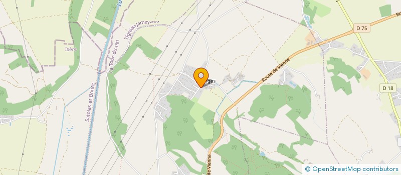 localisation de l'entreprise SCI LA NOYERAIE  DIZIMIEU