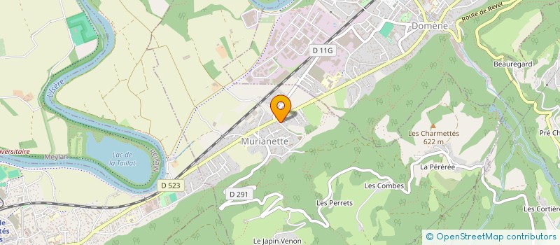 localisation de l'entreprise SCI LA NOYERAIE  MURIANETTE