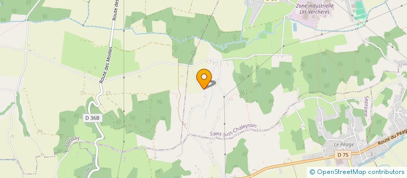 localisation de l'entreprise SCI LA NOYEREE  SAINT-JUST-CHALEYSSIN