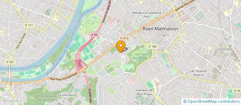 localisation de l'entreprise SCI LA NUIT ETOILEE à RUEIL-MALMAISON
