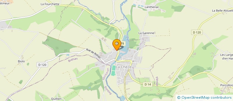 localisation de l'entreprise SCI LA PABANNIERE à LA CHEZE